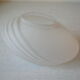 Old glass vase Art Deco style 22 cm deco desk living room