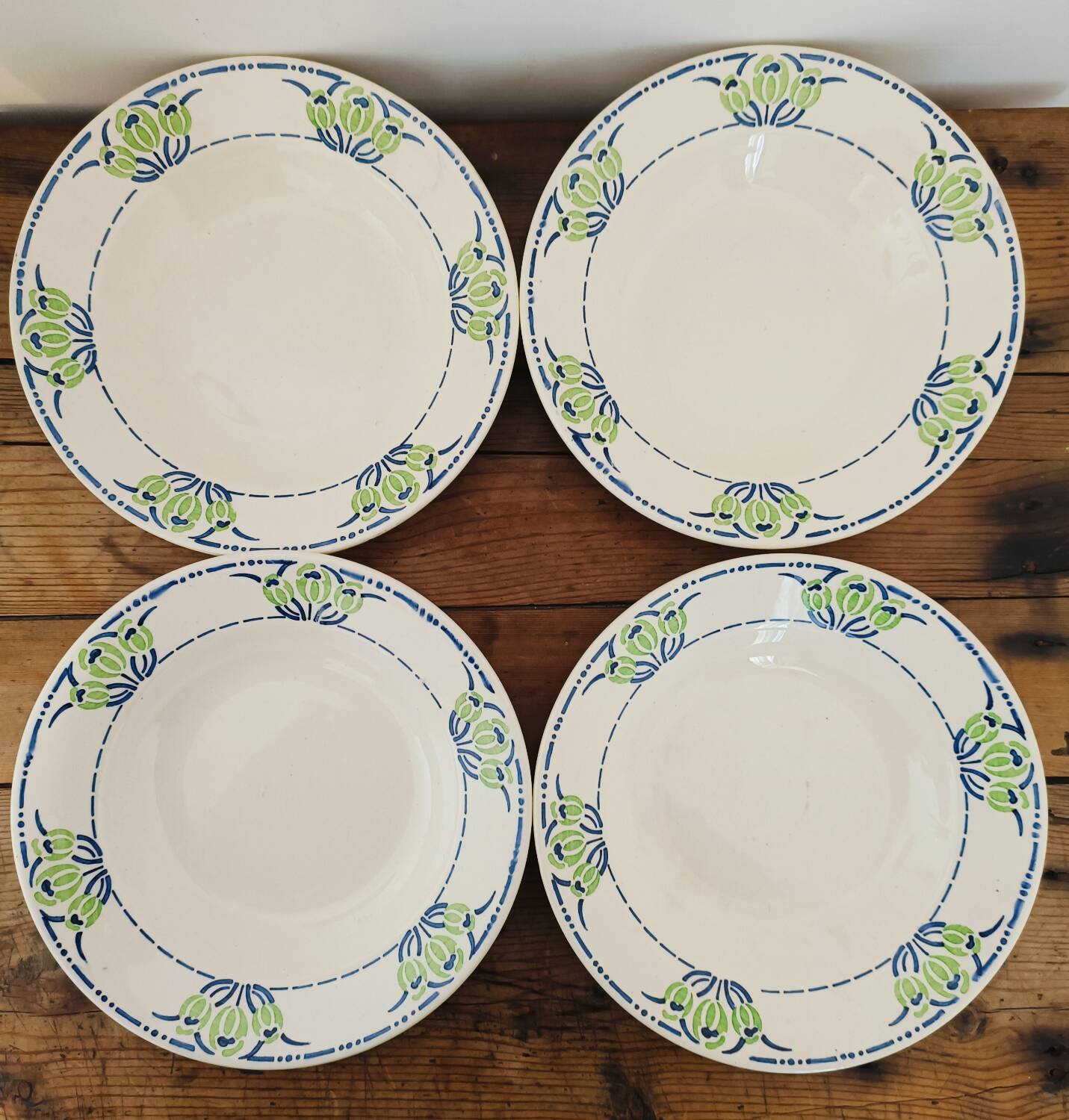 Deep plates Hippolyte Boulenger & Cie