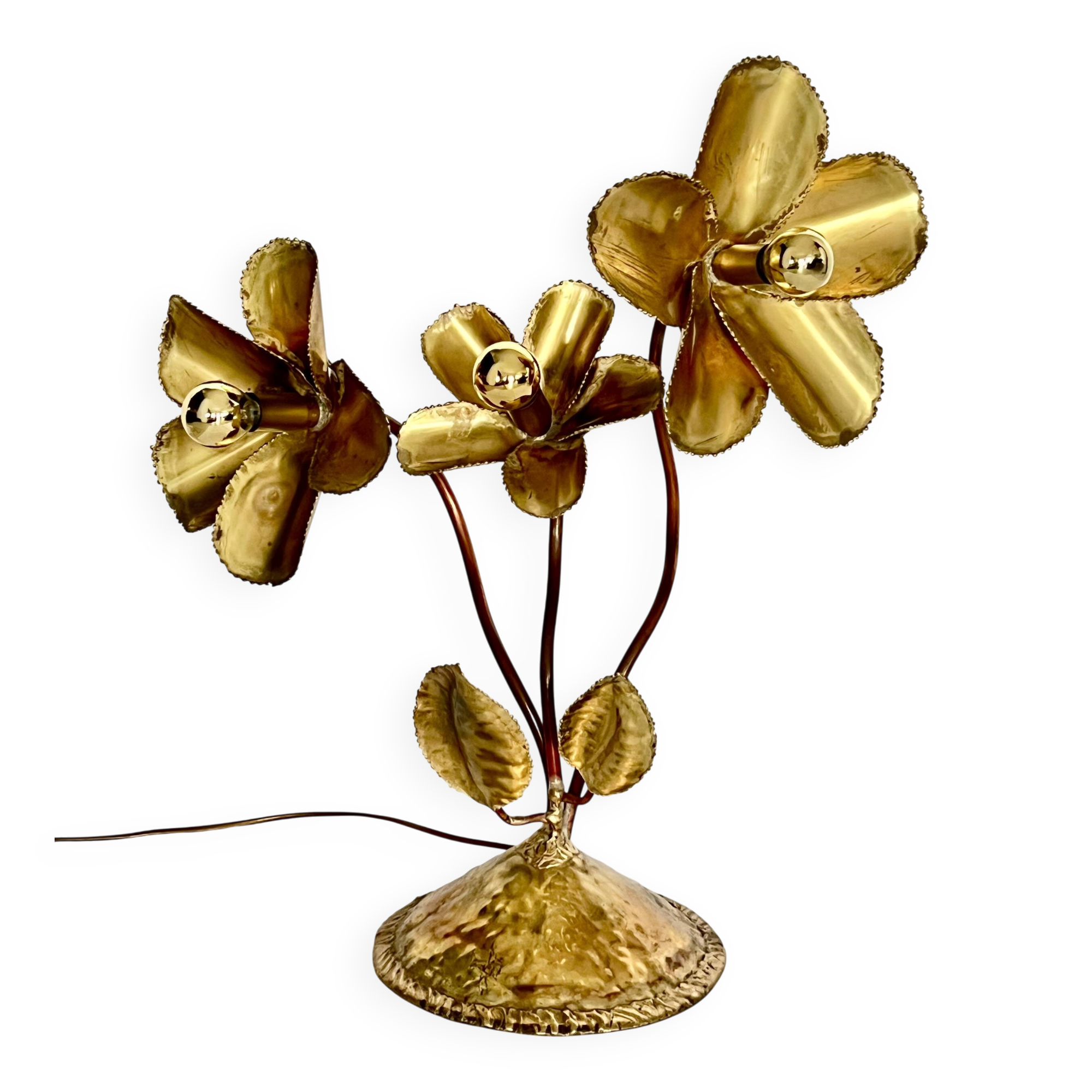 "Nénuphars" lamp by Maison Honoré, Paris, France, 1970s.