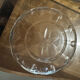 Set of 8 crystal bowls with floral decoration, France early 20th century.