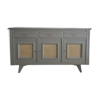 Vintage grey and canning sideboard