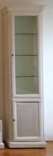 Vitrine artisanale italienne Selva — éclairage intégré