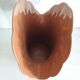 Old vase signed chaumette terracotta art nouveau