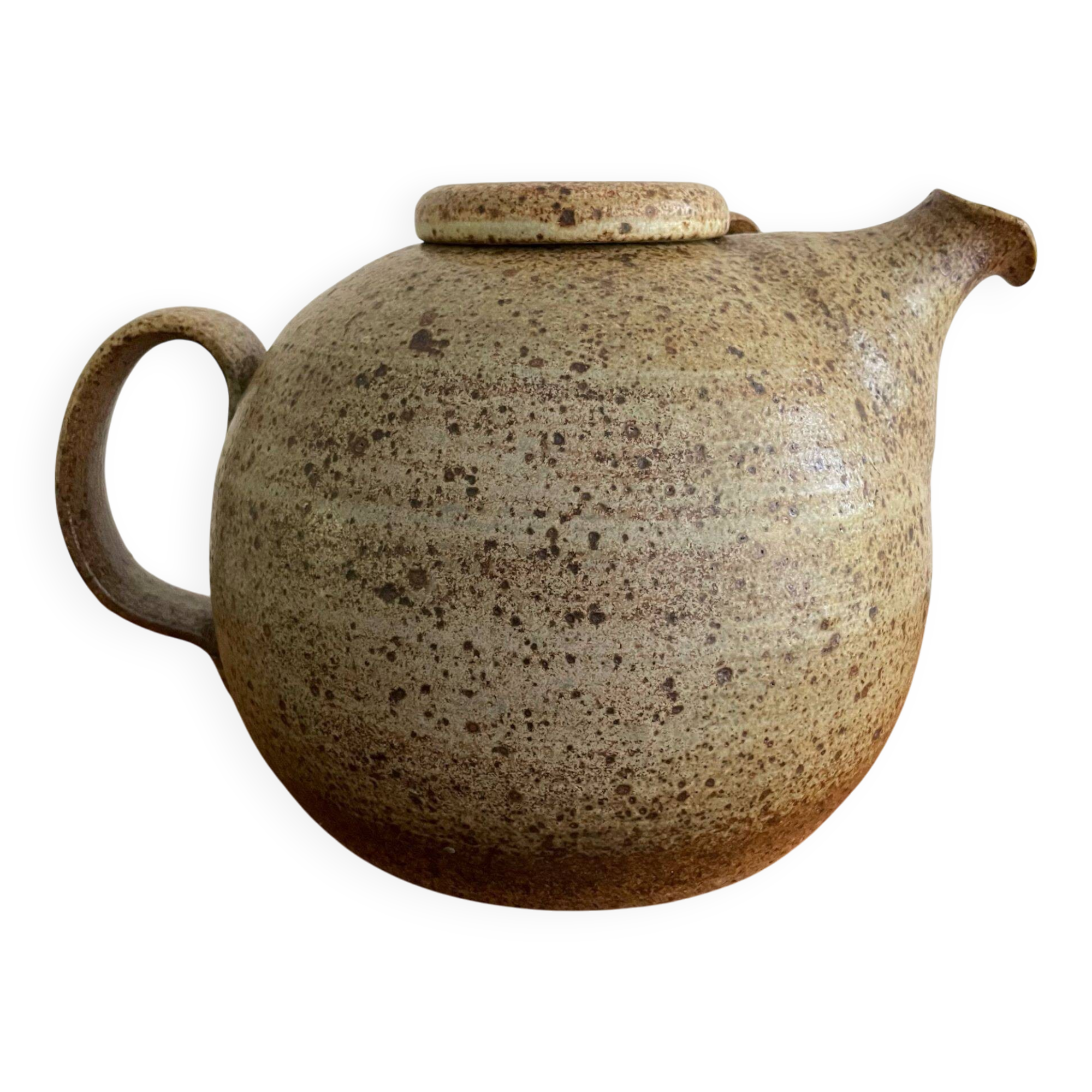 Rare ceramic tea pot (Unica) by Arne Bang, Denmark, 1950s
