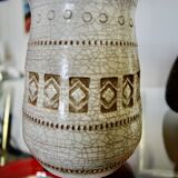 Vintage ceramic vase attributed to jean besnard