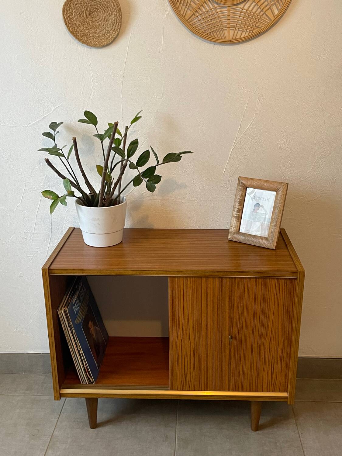 Petite vitrine / meuble tv vintage des années 60