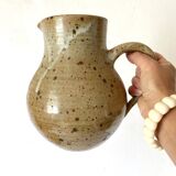 Pyrite stoneware pitcher
