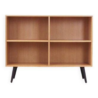 Ash bookcase, Danish design, 1970s, production: System B8