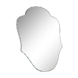 Beveled mirror 40s/50s 44x65cm