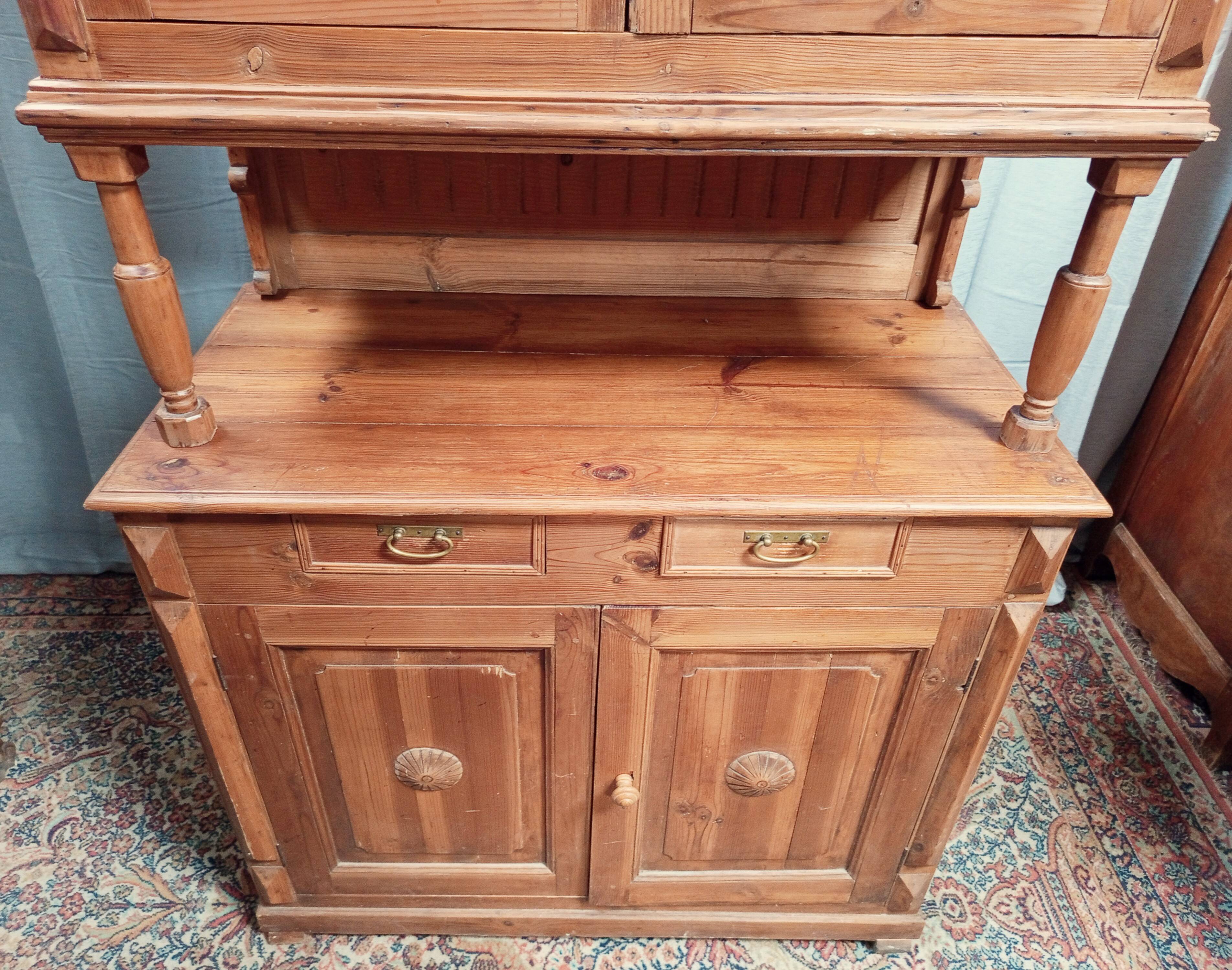 Savoyard pine sideboard