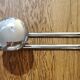 Vintage wall-mounted coat rack with 4 hooks
