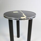 Decorative Side Table, Bauhaus Style, Comtemporary Design, Art Work