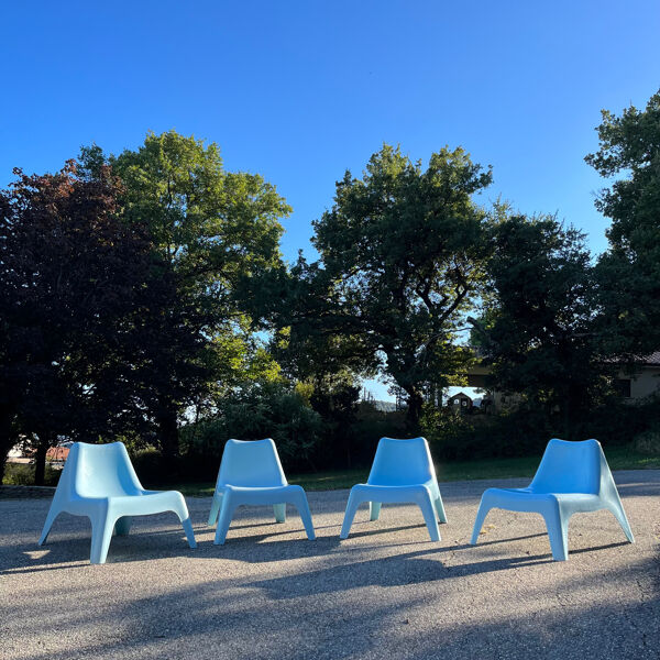 4 fauteuils d’extérieur Vagö, Thomas Sandell, PS IKEA 2000