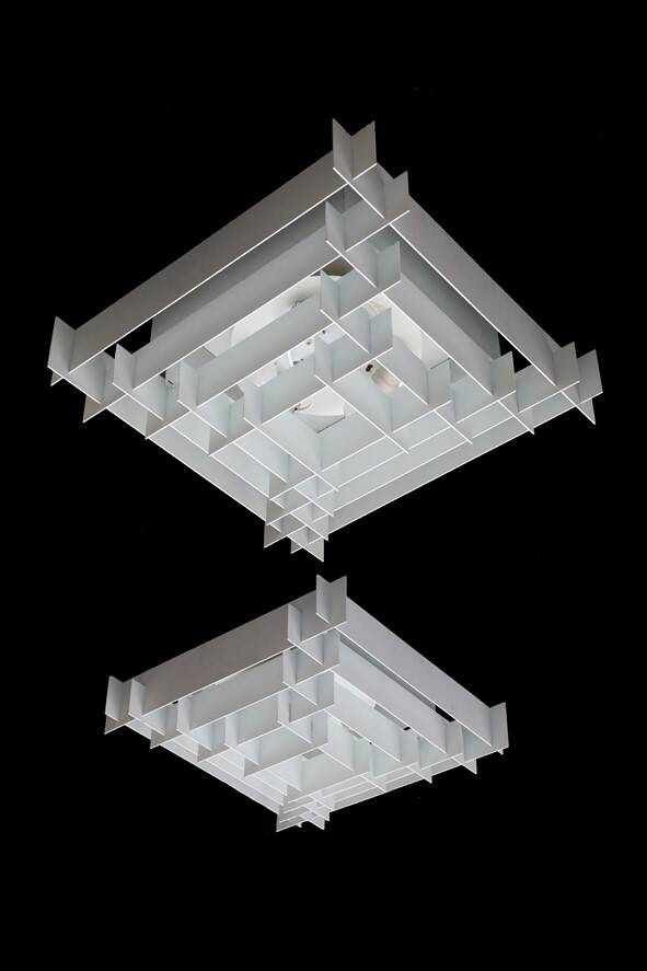 Nordisk Solar "Max" ceiling lamp / XL version / Max Brüel, Gehrdt Bornebusch, Jørgen Selchau