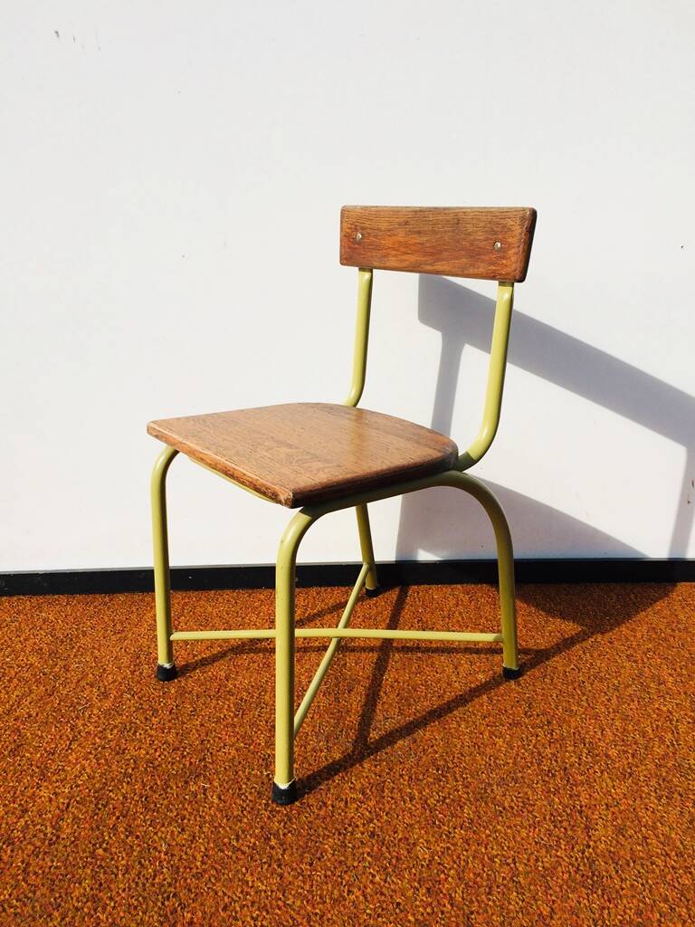 Tubax school chair. vintage 50s