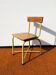 Tubax school chair. vintage 50s