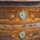 Louis XV style commode in marquetry