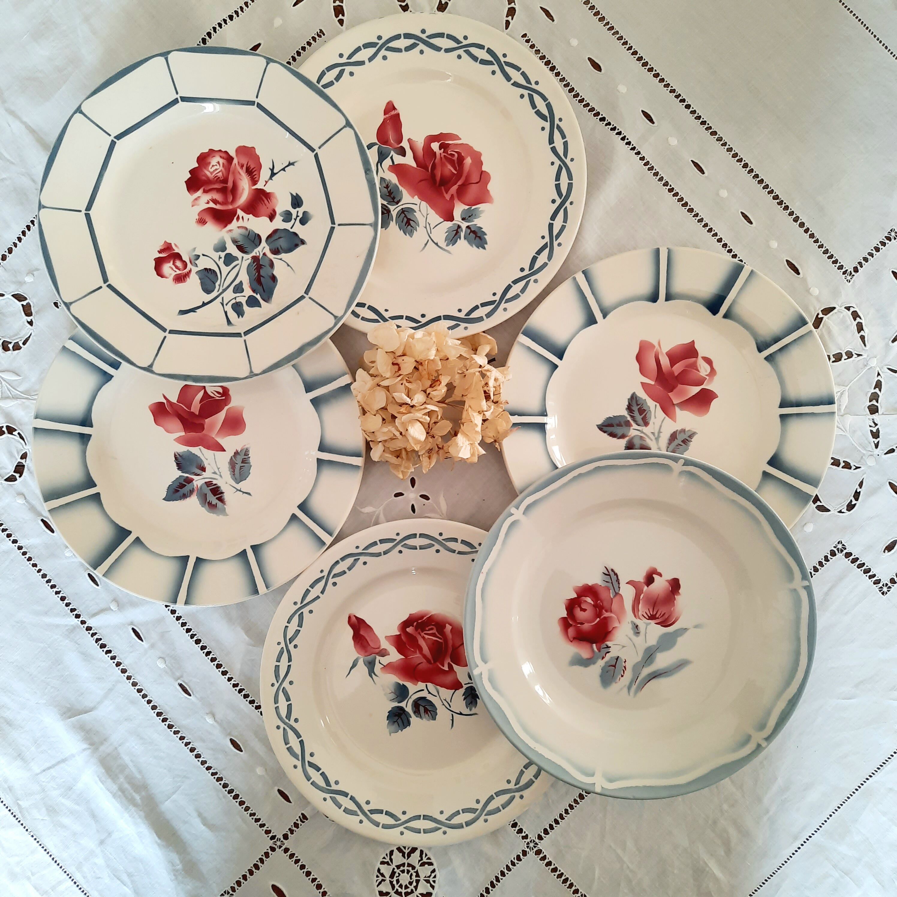 6 Digoin old flat plates