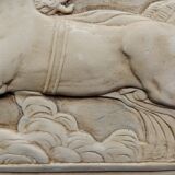 Plaster bas-relief