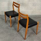 Pair of Scandinavian style chairs 1970