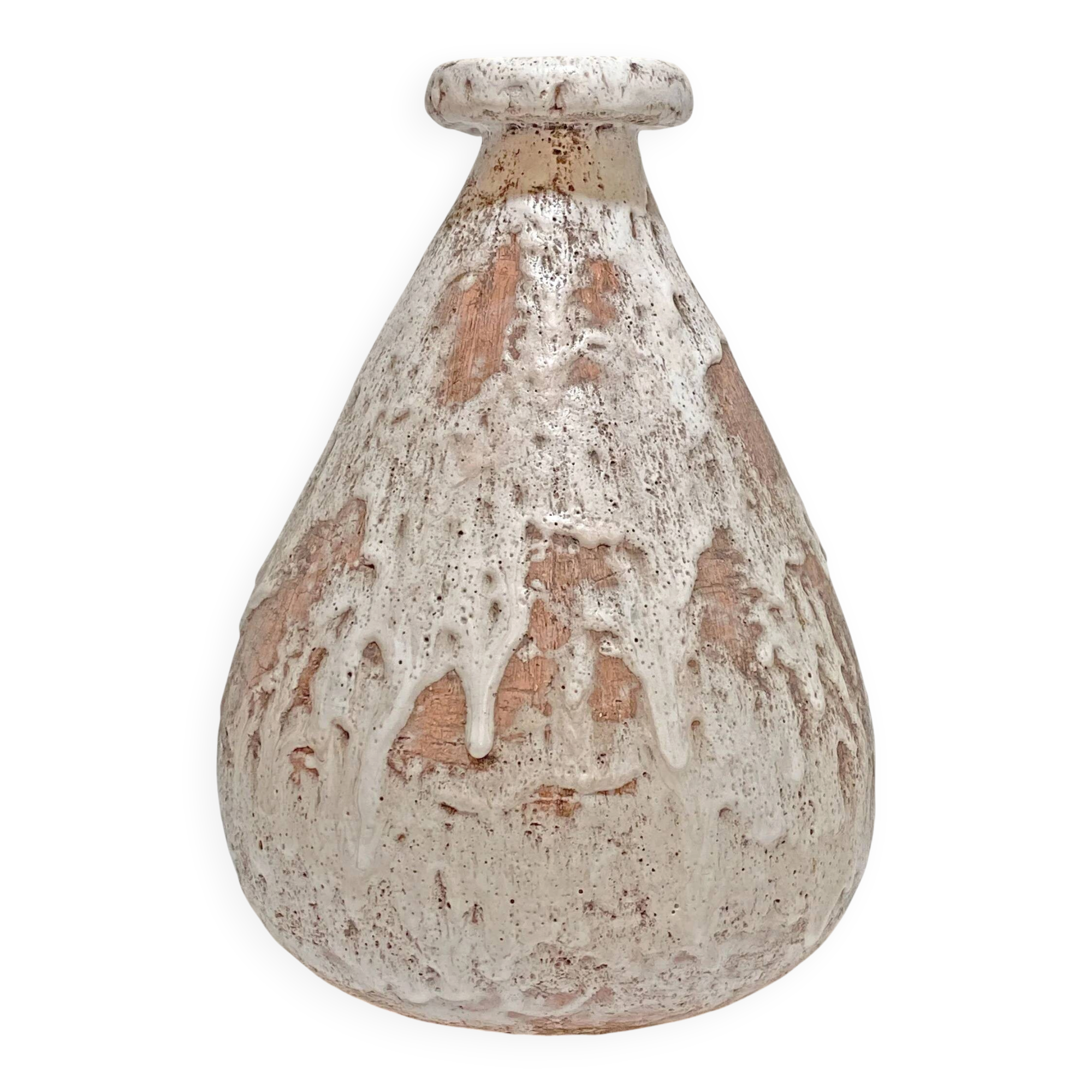 Large pear-shaped vase