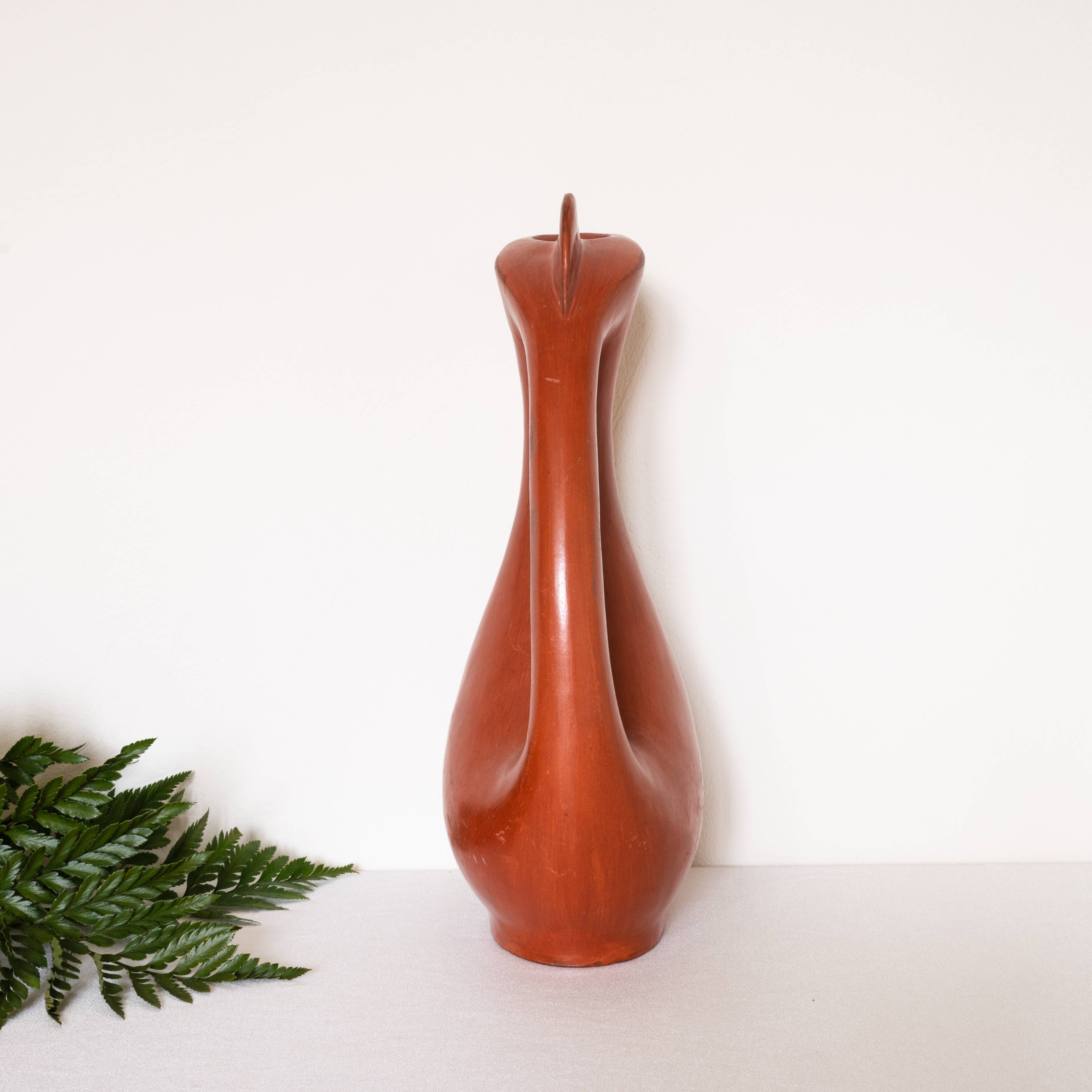 Pichet en terre cuite artisanal