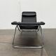 Chaise longue vintage modèle S 828 en acier tubulaire par Torben Skov pour Thonet, années 1980
