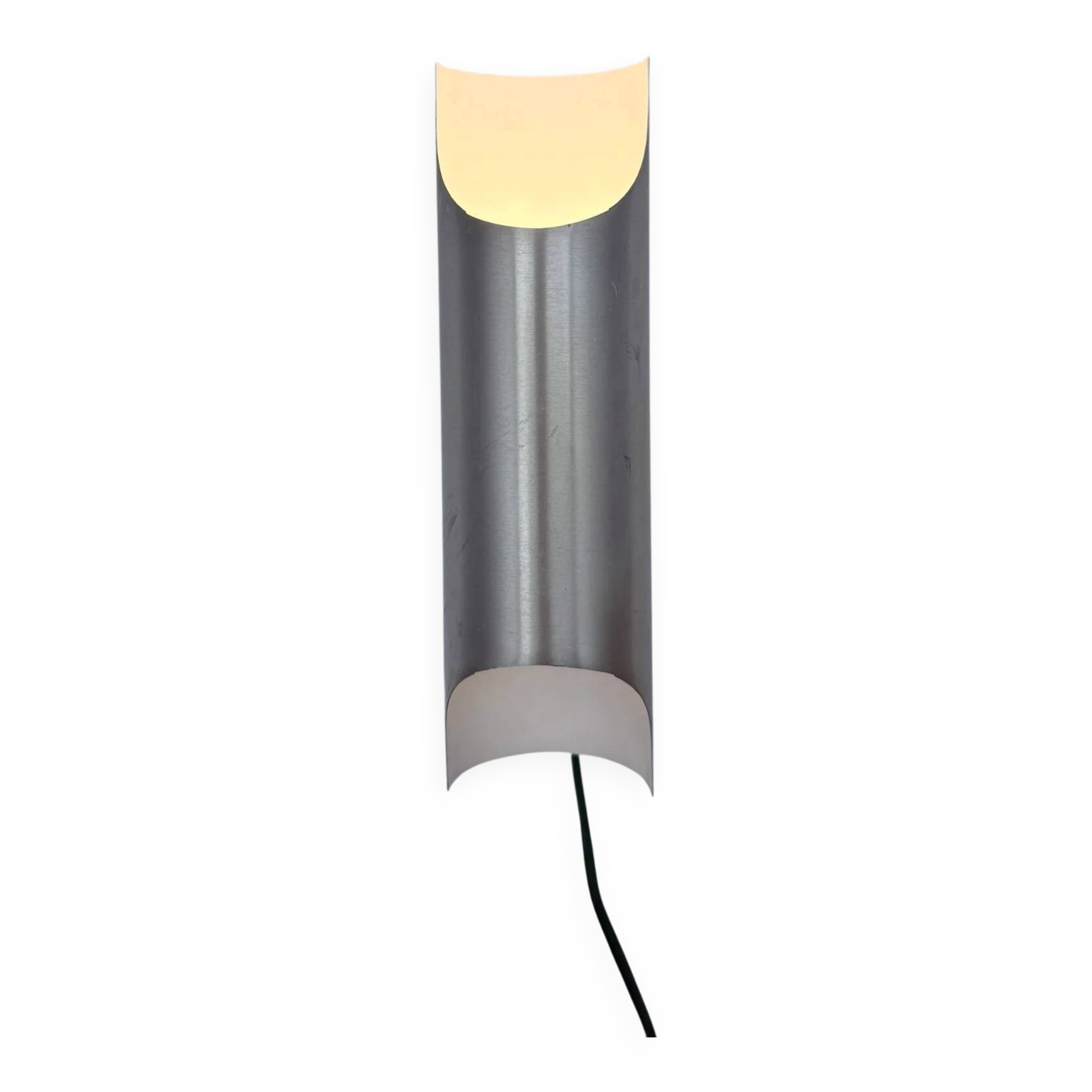 "Raak" wall lamp in brushed aluminium, 1970s