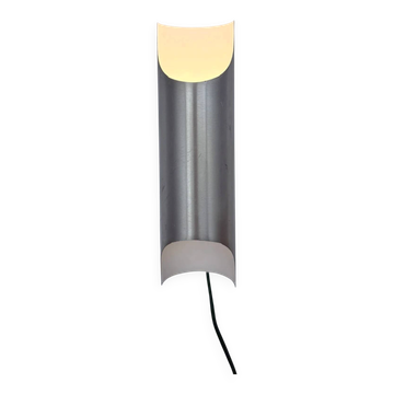 "Raak" wall lamp in brushed aluminium, 1970s
