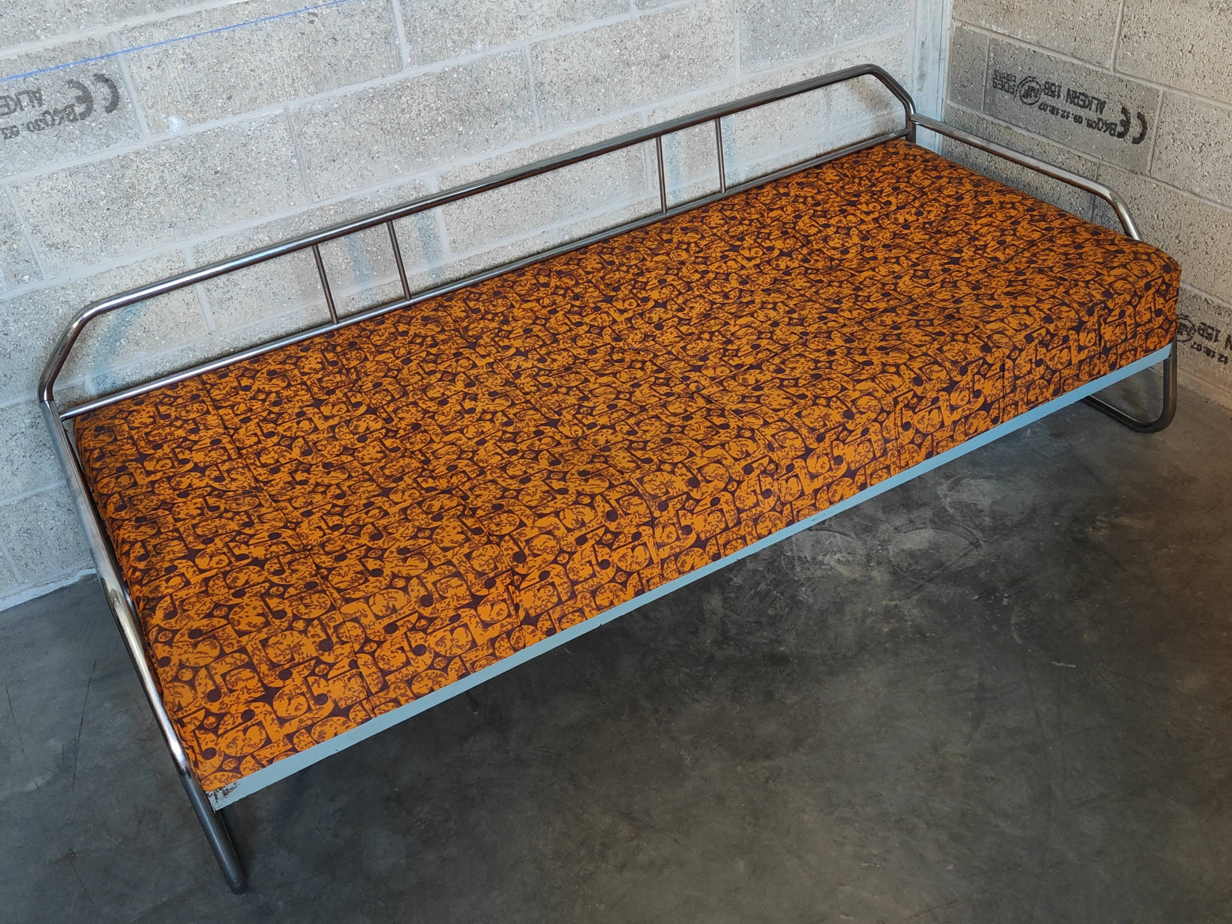 Bauhaus chrome bench 1930