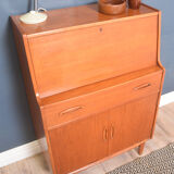 Restored Teak 1960s Jentique Bureau Desk