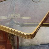 Louis XV Marquetry Bar Cabinet