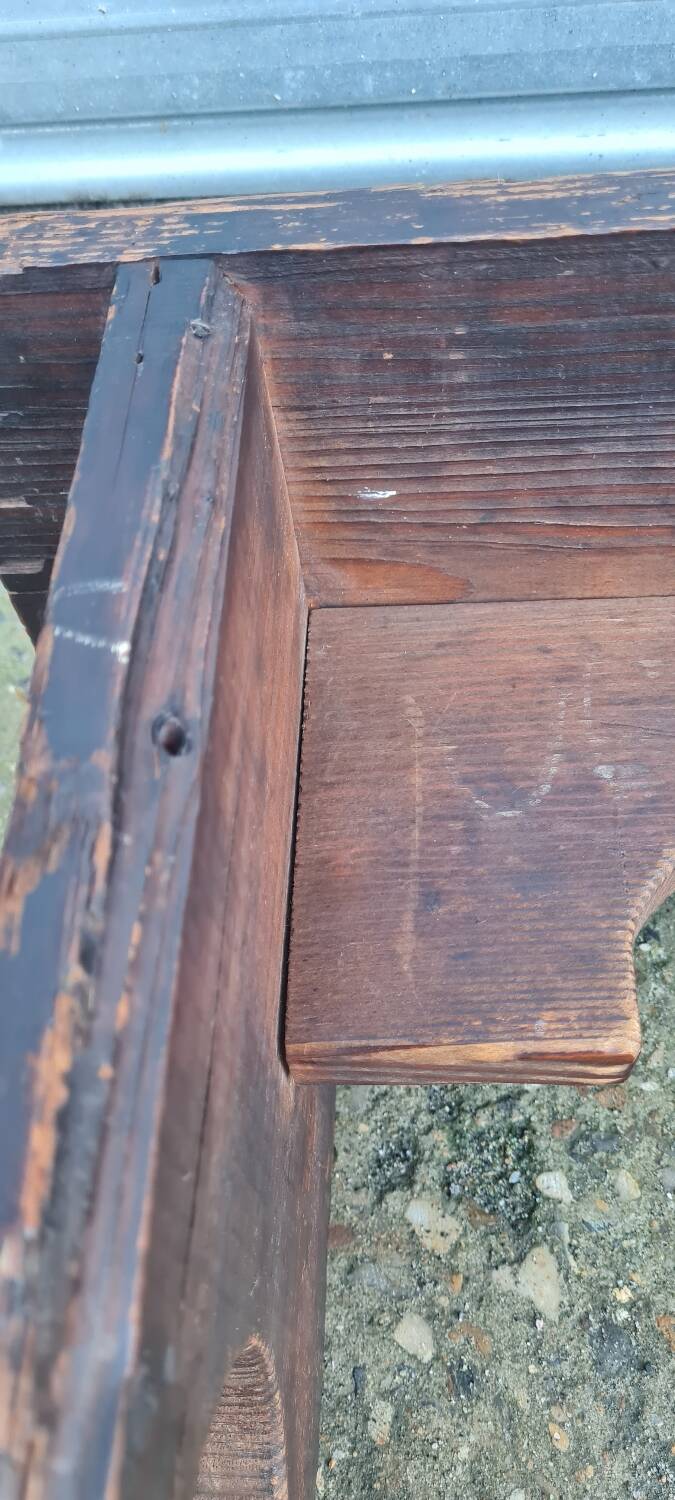 Solid wood step 1940