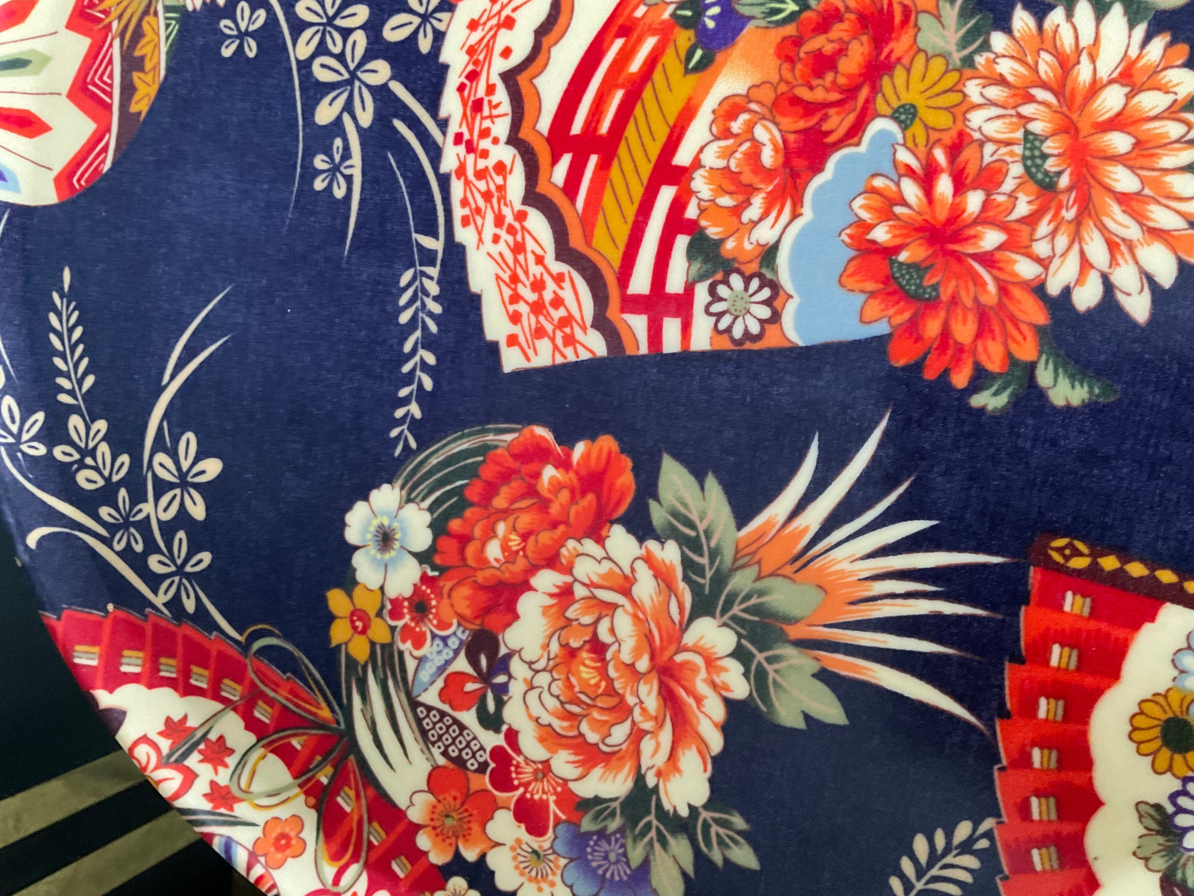 1970s-80s Japanese vintage plate