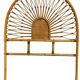 Set of 3 rattan headboards, France 60s