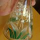 Art Deco lily of the valley carafe