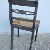 Scandinavian cannée chair