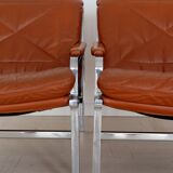 Andre Vandenbeuck for Strassle International armchairs model Aluline, Switzerland 1960s