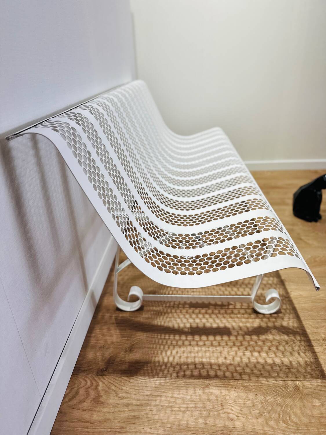 René Malaval metal bench