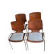 Lot de 4 chaises Pagholz vintage