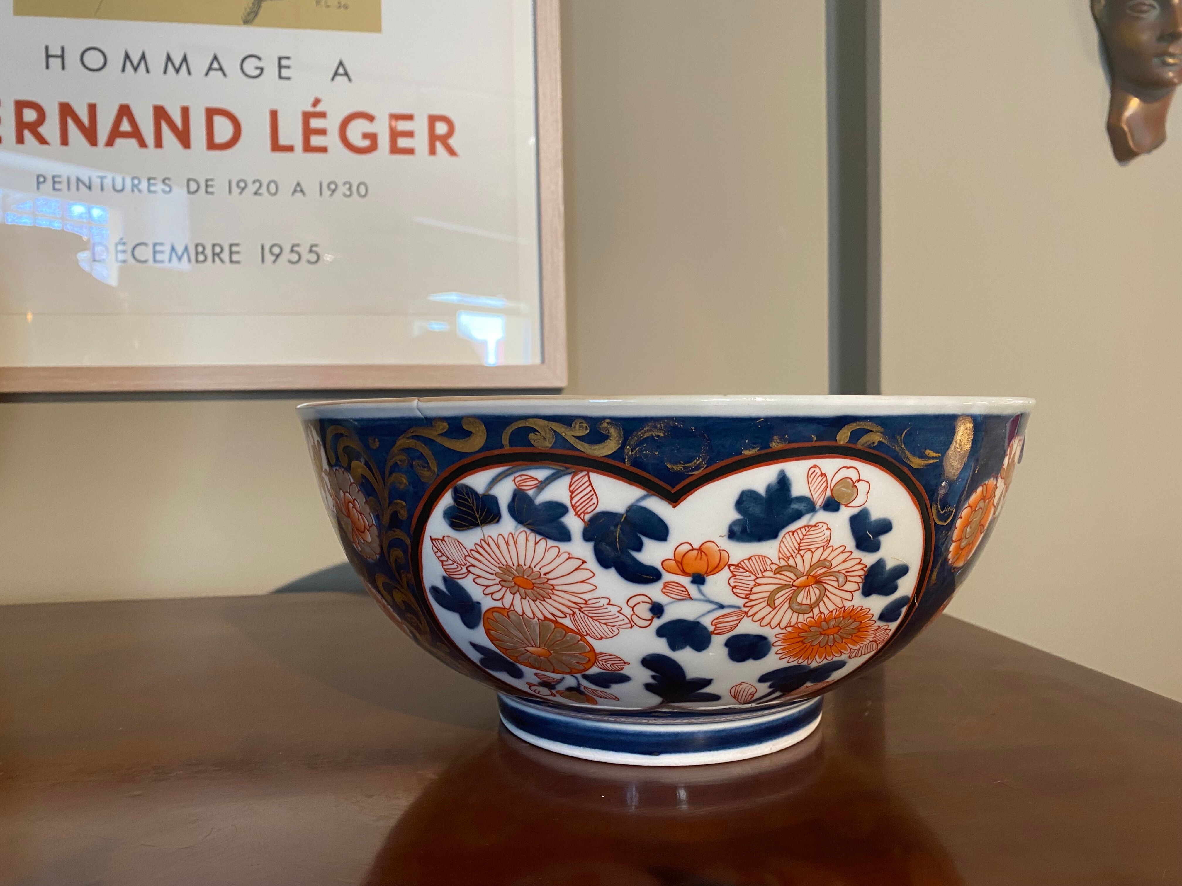 Chinese porcelain cut Imari