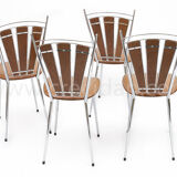 4 Soudexvinyl chairs