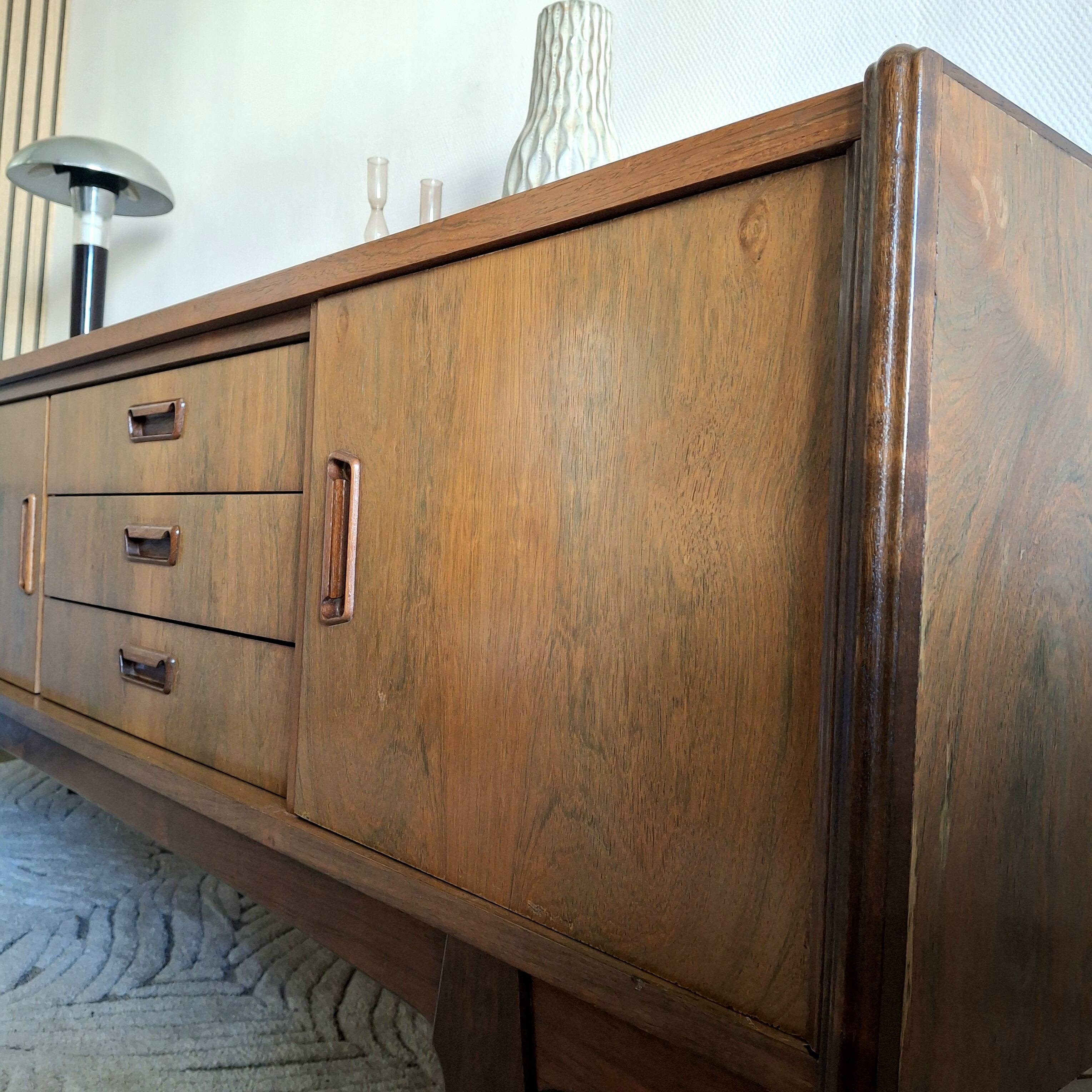Vintage rosewood enfilade
