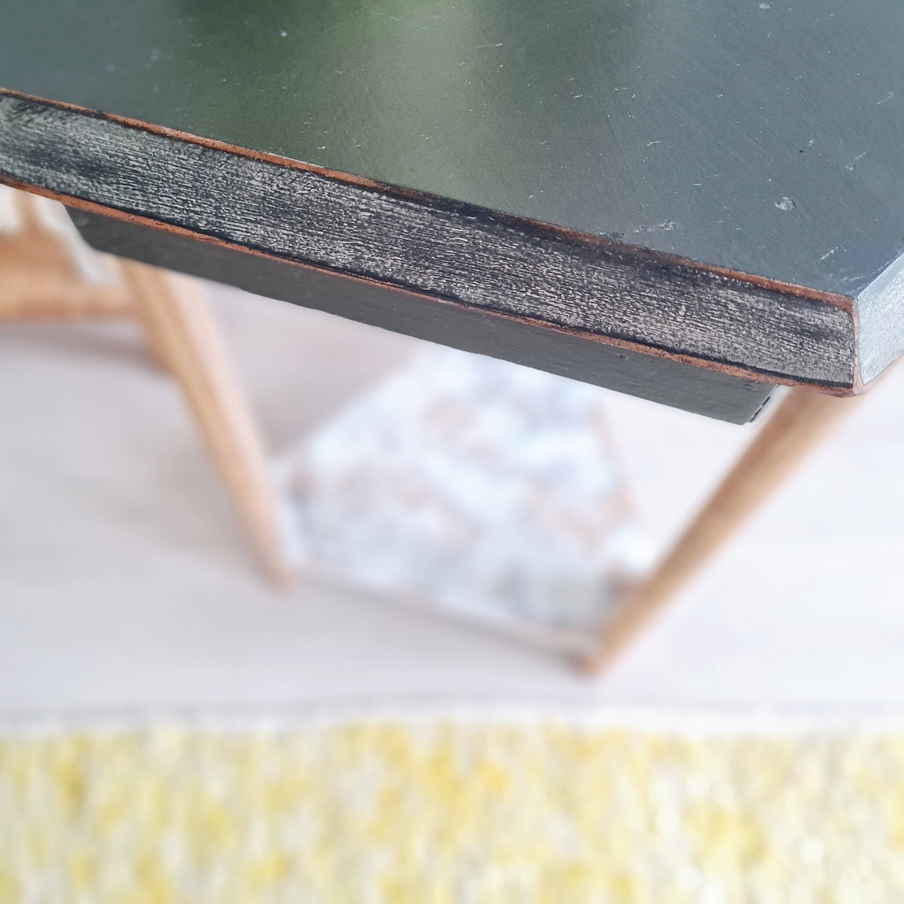 Art Deco wooden side table