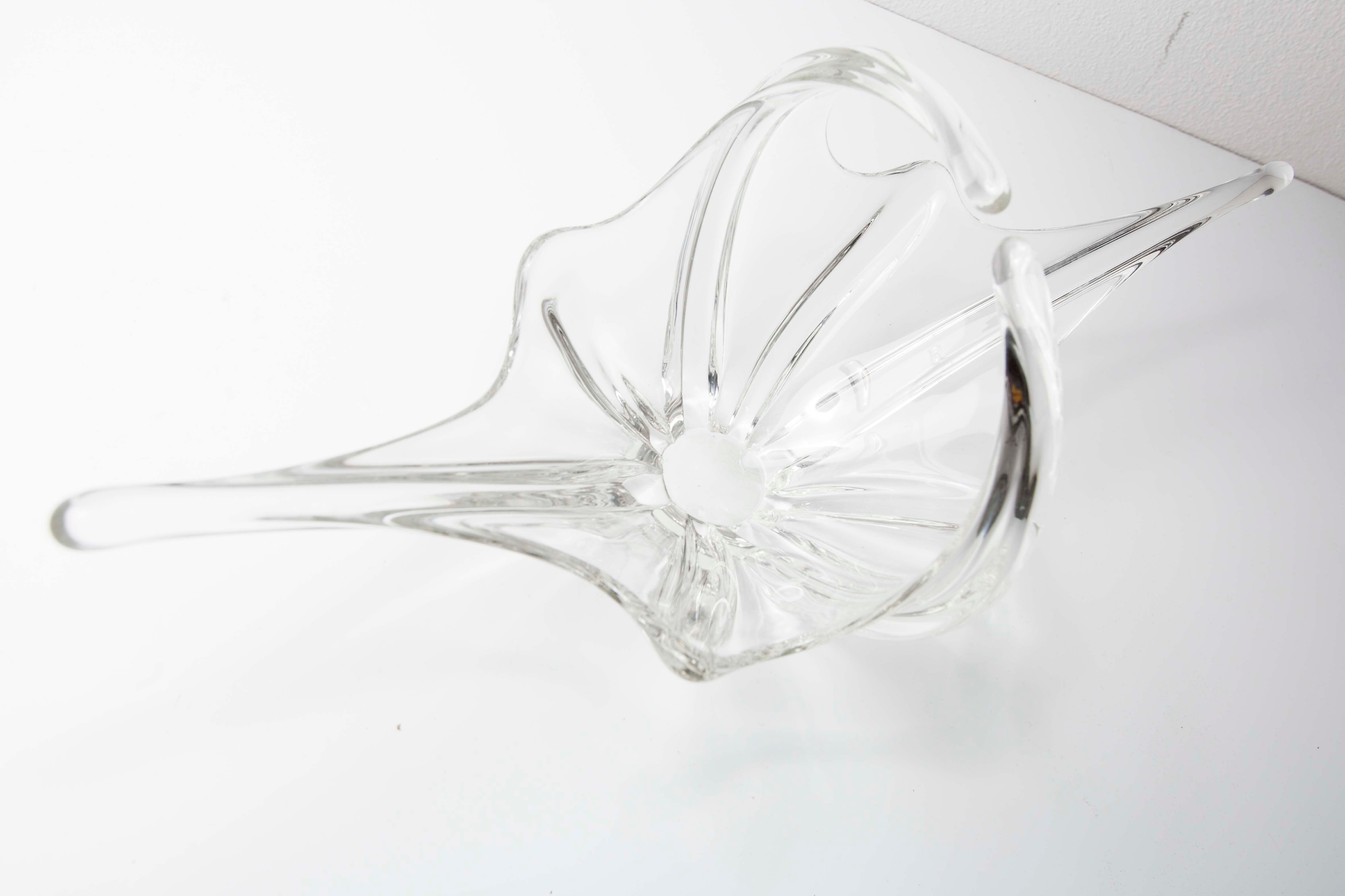 d'Arques crystal fruit dish