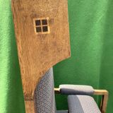 Art nouveau or arts and crafts  wingback chair