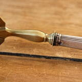 Fish serving cutlery, filled silver