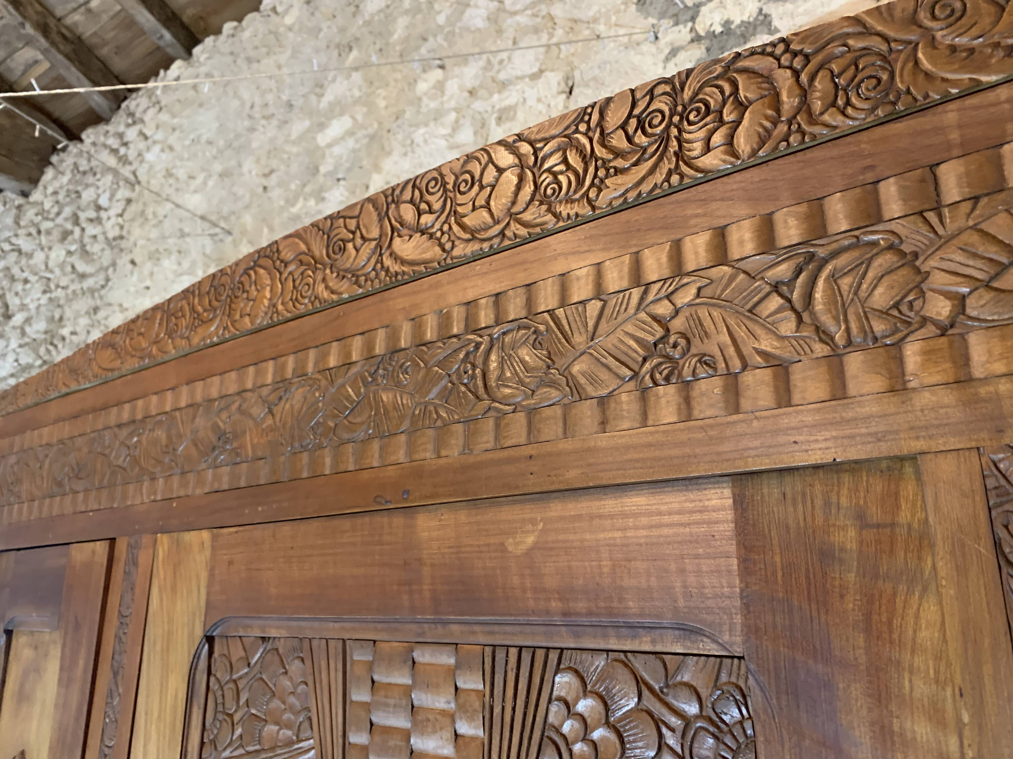 Art Deco wardrobe