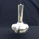 Chrome space age pendant lamp