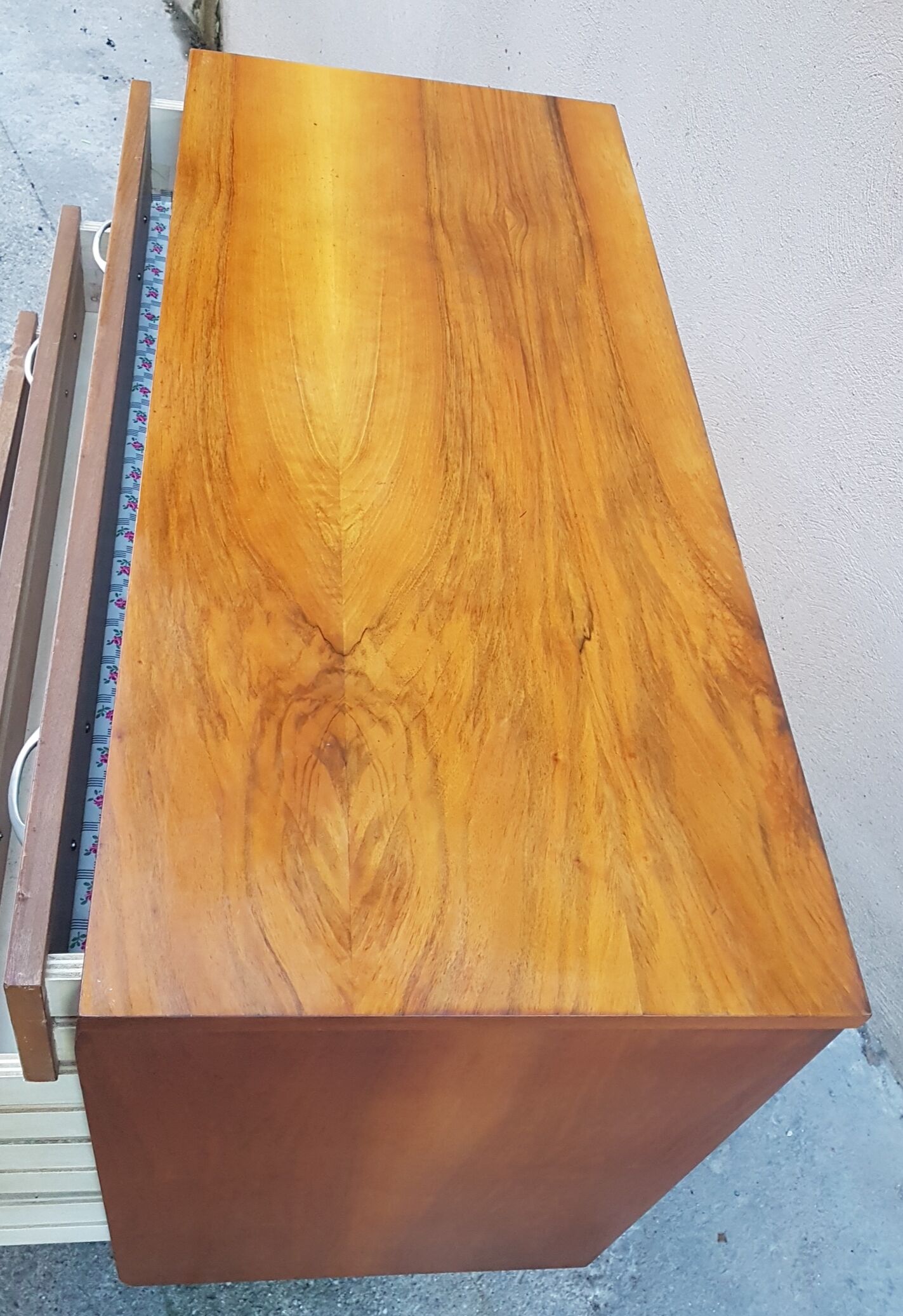 Restyled vintage chest of drawers